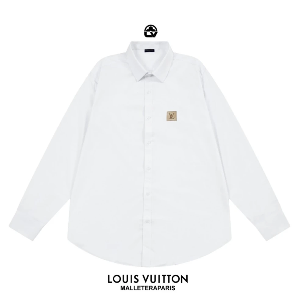 LV Long-Sleeve Shirt 024-01 / White - image