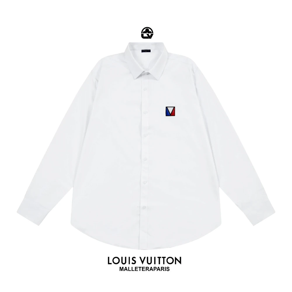LV Long-Sleeve Shirt 024-02 / White - image