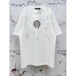 LV Crystal T-Shirt 028-01 / White