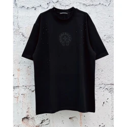LV Crystal T-Shirt 028-01 / Black