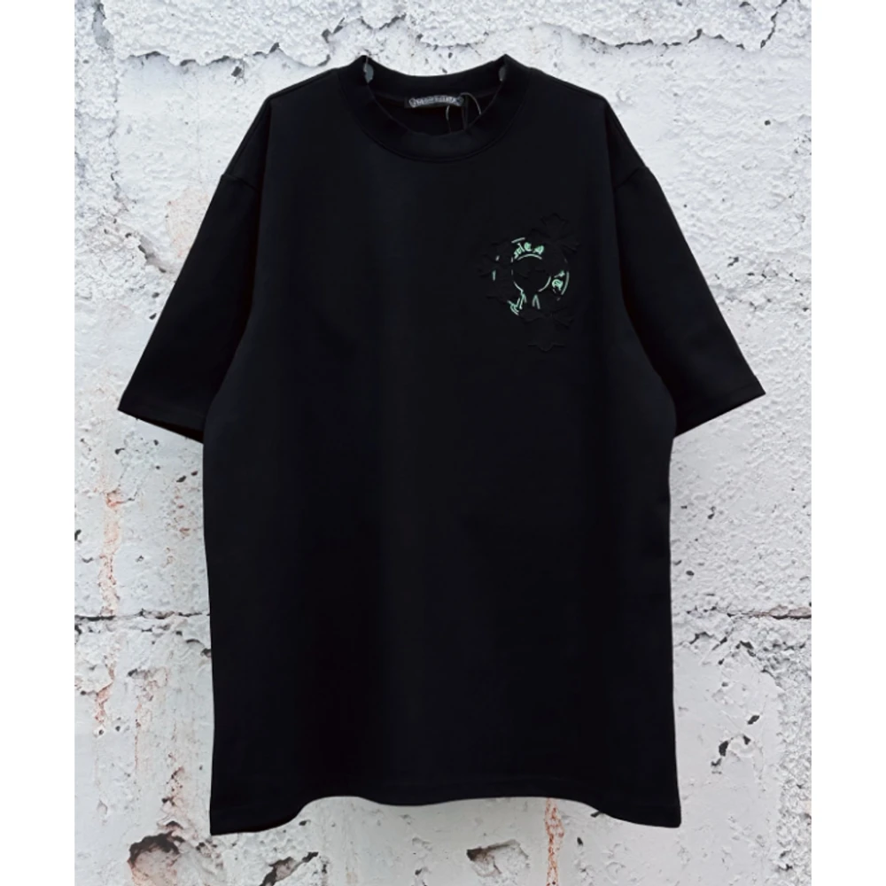 CH Embroidered T-Shirt 029-01 / Black - image