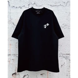 CH Embroidered T-Shirt 029-02 / Black