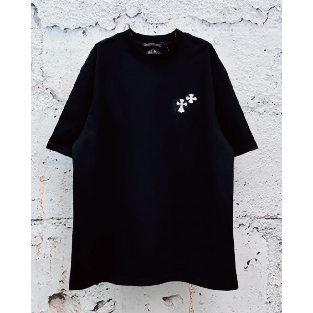 CH Embroidered T-Shirt 029-02 / Black - image