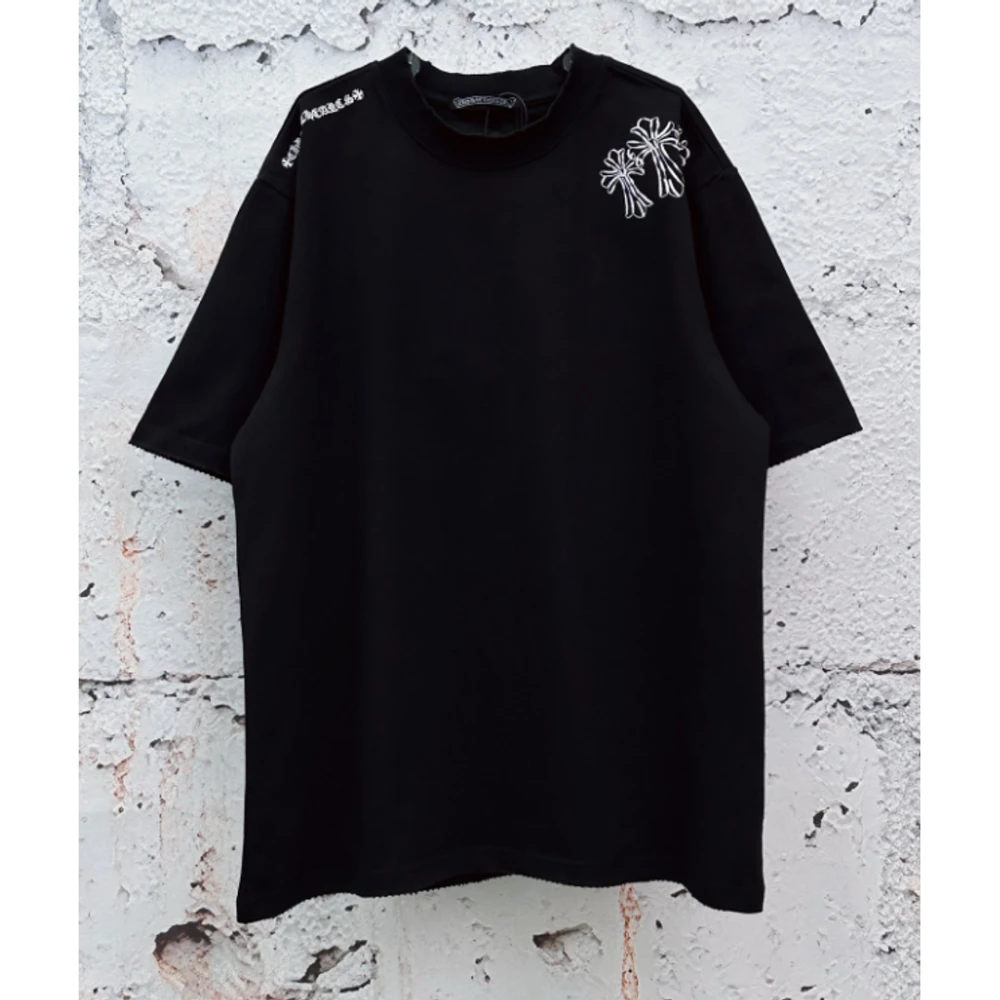 CH Embroidered T-Shirt 029-03 / Black - image