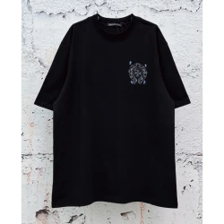 CH Embroidered T-Shirt 029-04 / Black