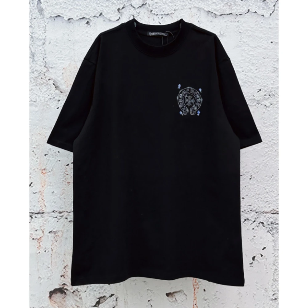 CH Embroidered T-Shirt 029-04 / Black - image