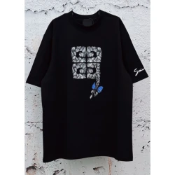 GVC Embroidered T-Shirt 031-01 / Black