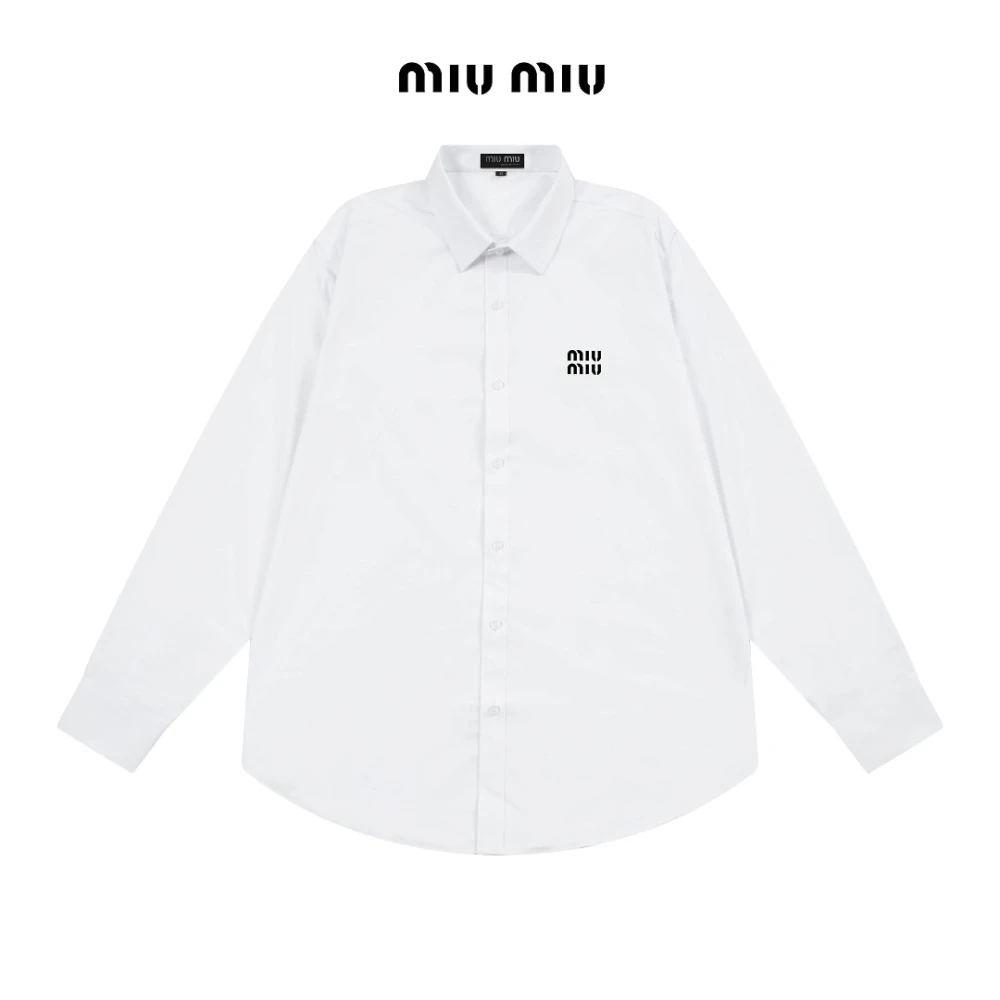 MIU Long-Sleeve Shirt 032-01 / White - image