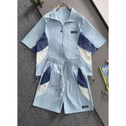 CD Short-Sleeve Set 037-01 / Blue