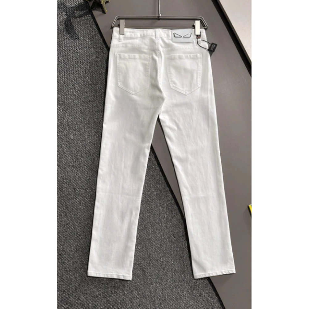 FF Slim Jeans 038-01 / White - image