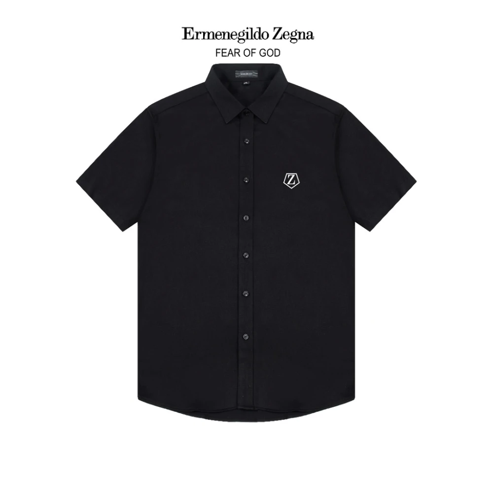 EZ Short-Sleeve Shirt 048-01 / Black - image