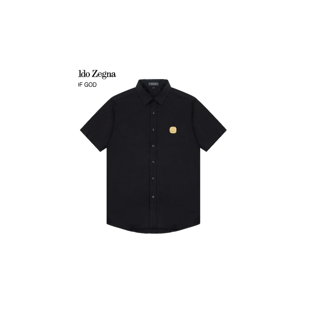 EZ Short-Sleeve Shirt 048-02 / Black - image