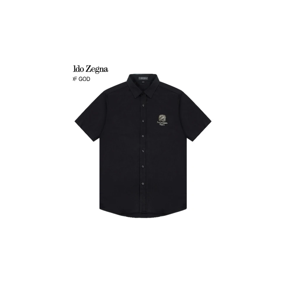 EZ Short-Sleeve Shirt 048-03 / Black - image