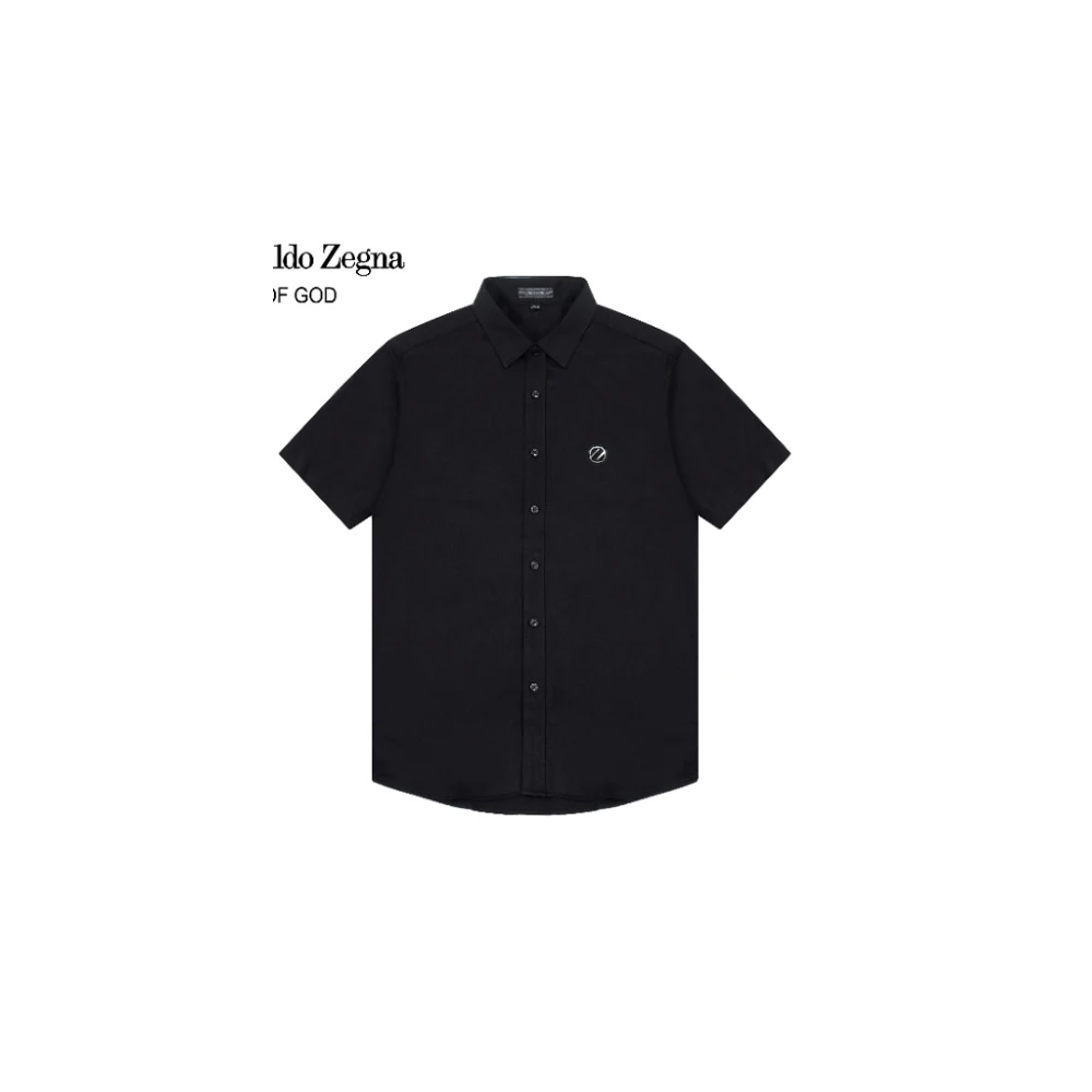 EZ Short-Sleeve Shirt 048-04 / Black - image