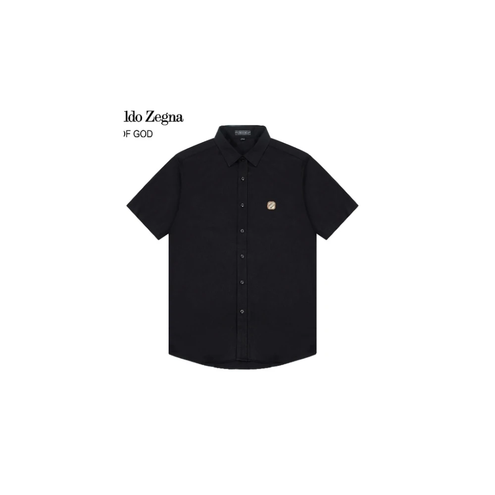 EZ Short-Sleeve Shirt 048-05 / Black - image