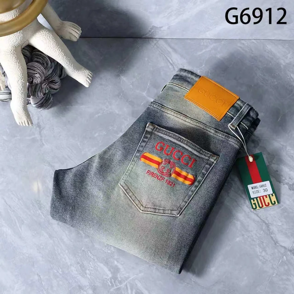 GG Washed Jeans 061-04 / Blue - image