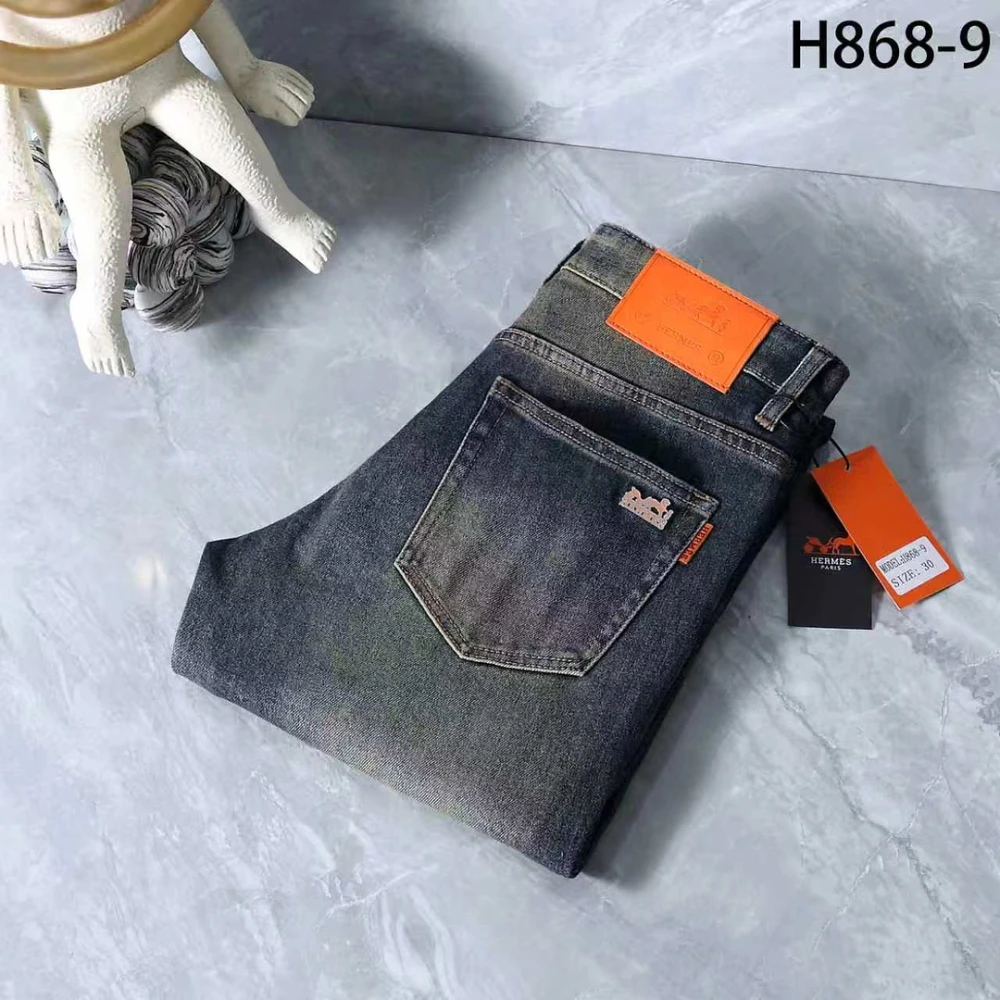 H Washed Jeans 062-04 / Blue - image