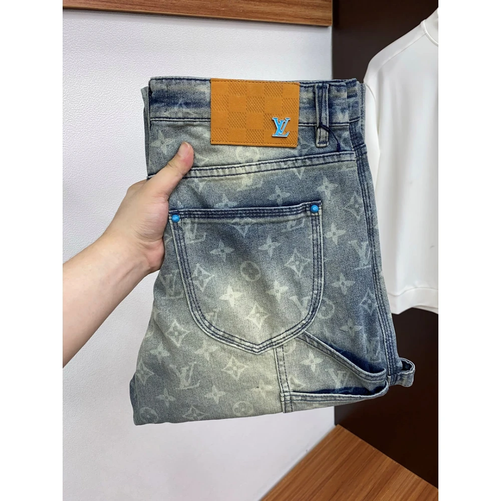 LV Washed Jeans 066-02 / Blue - image