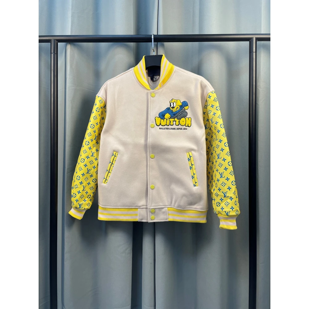 LV Varsity Jacket 071-01 / Yellow - image