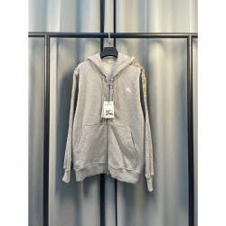 BRBY Zip Hoodie 077-01 / Grey