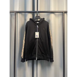 BRBY Zip Hoodie 077-01 / Black