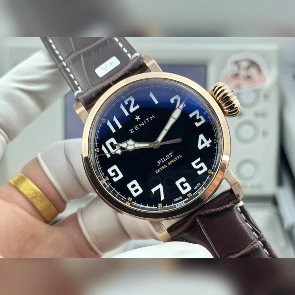 ZNT Watch / Blue & Rose Gold - image