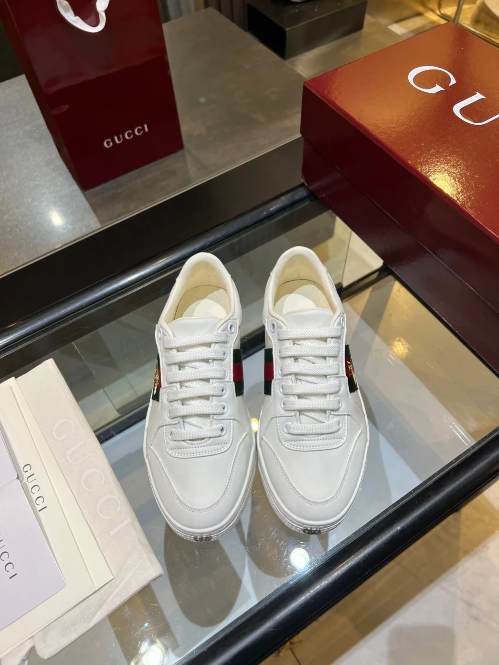 GG / Low-Top Sneaker / White - image