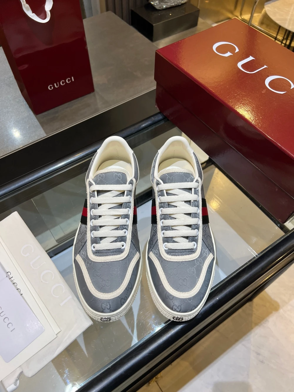 GG / Low-Top Sneaker / Grey Navy - image