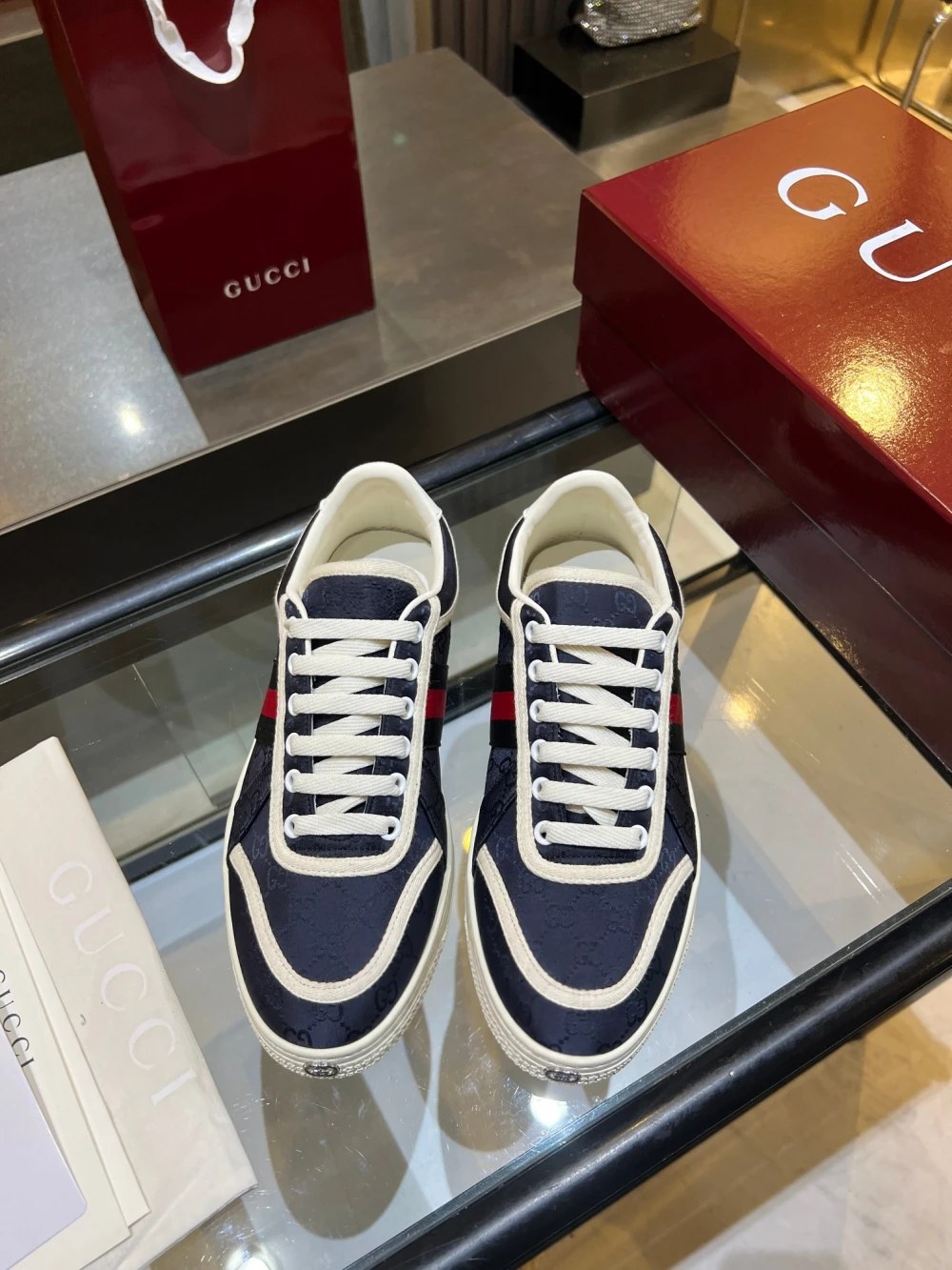 GG / Low-Top Sneaker / Navy - image