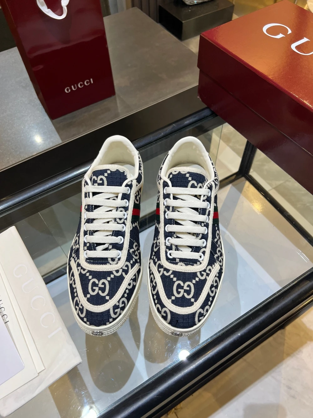 GG / Low-Top Sneaker / Navy - image