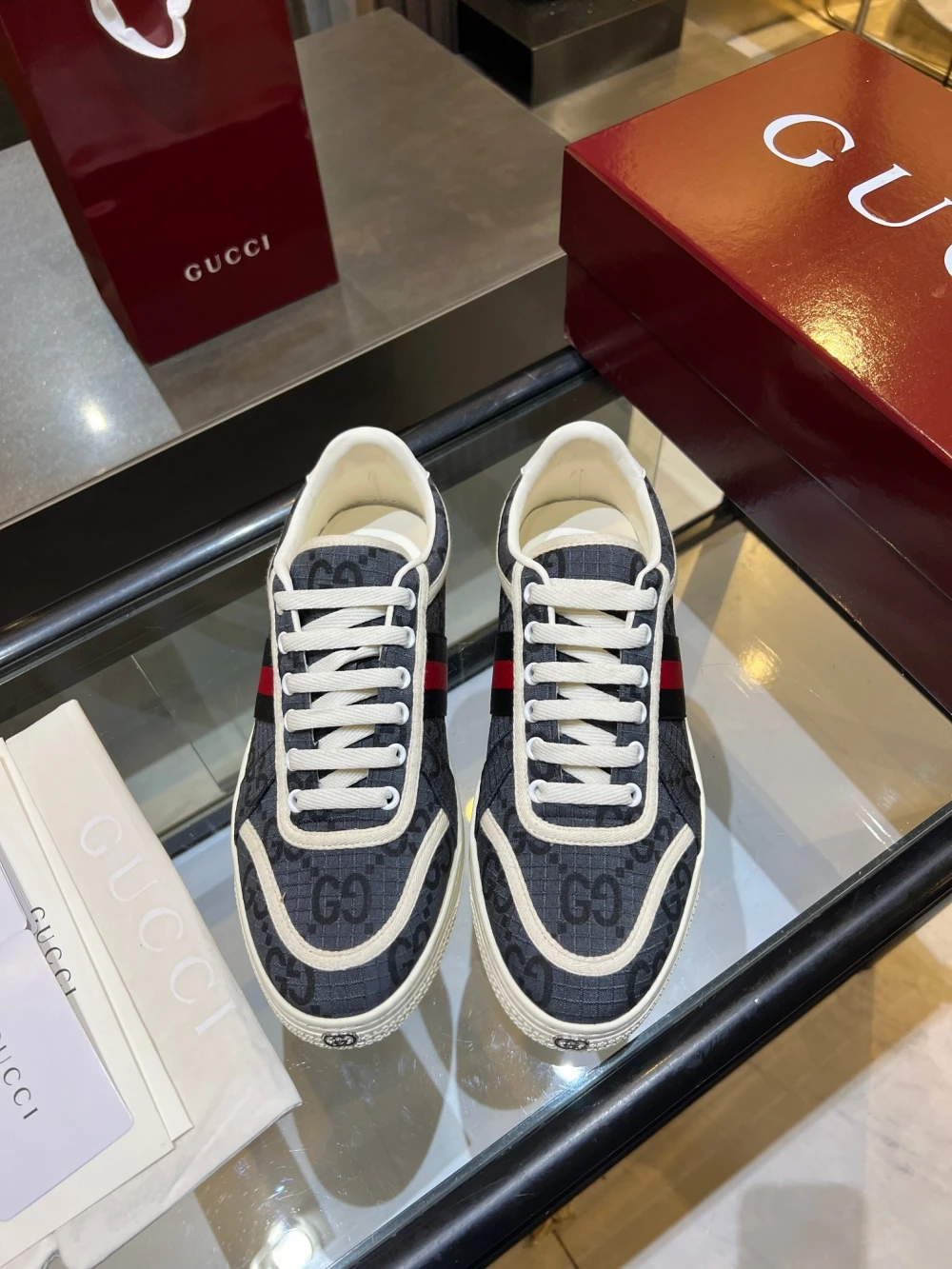 GG / Low-Top Sneaker / Navy Grey - image
