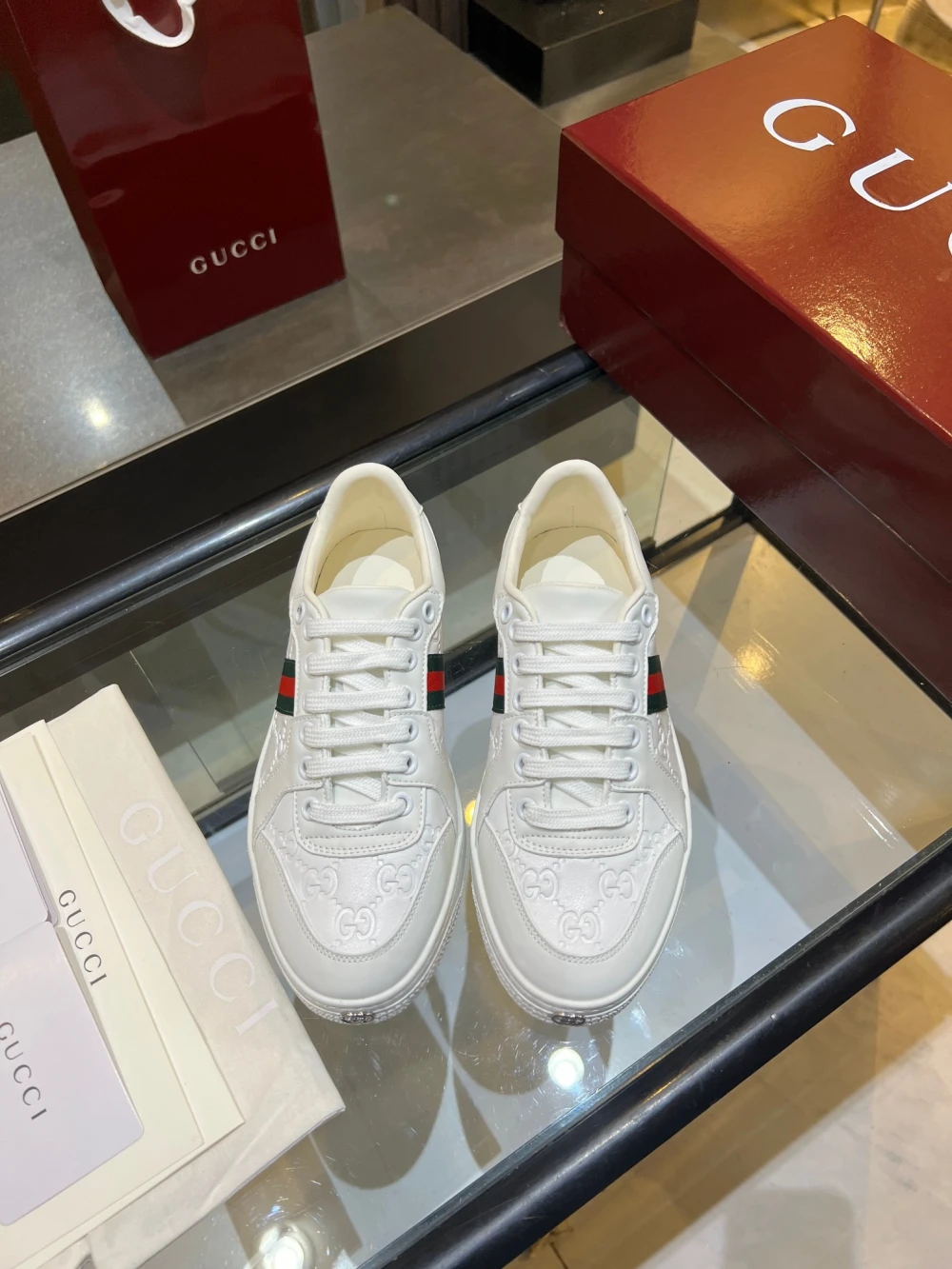 GG / Low-Top Sneaker / White - image