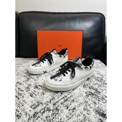 Hrms / Low-Top Sneaker / White Multicolor