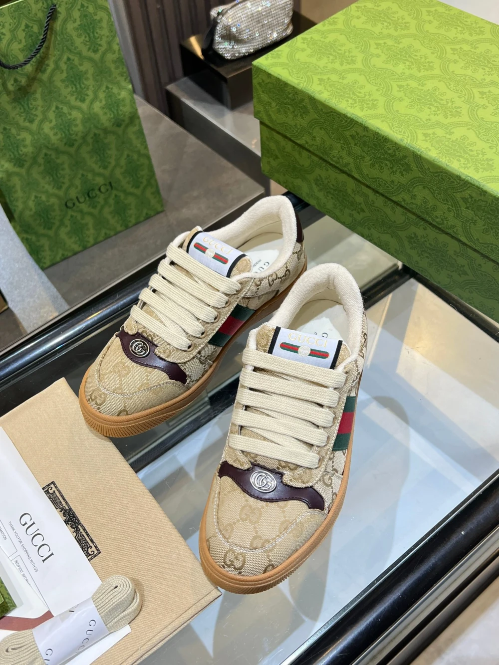 GG / Low-Top Sneaker / Beige - image