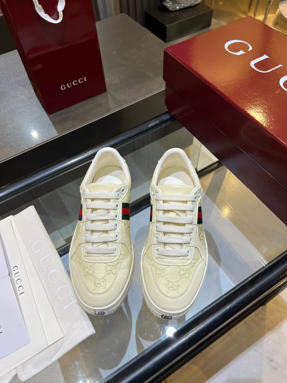 GG / Low-Top Sneaker / Cream - image