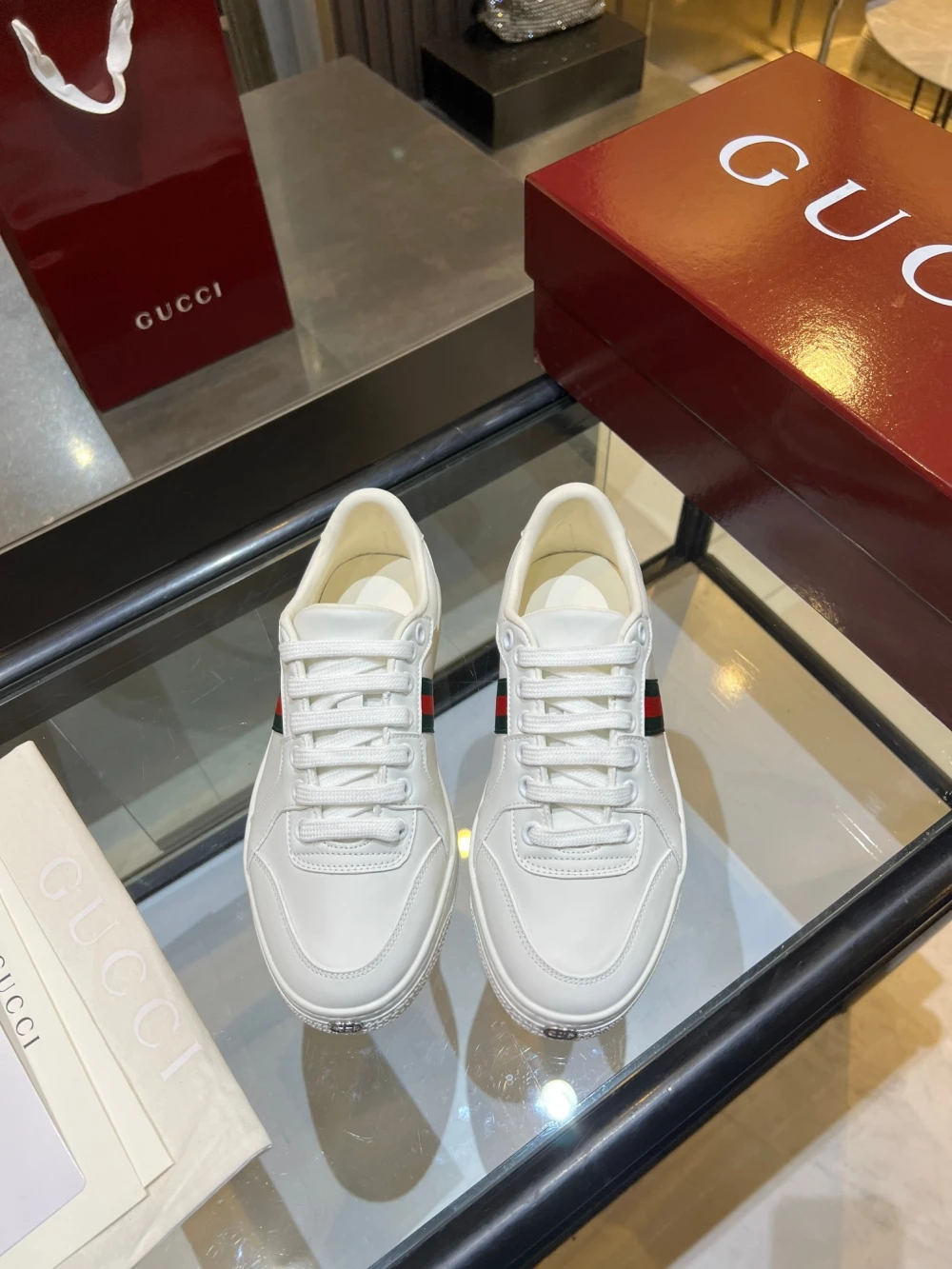 GG / Low-Top Sneaker / White - image