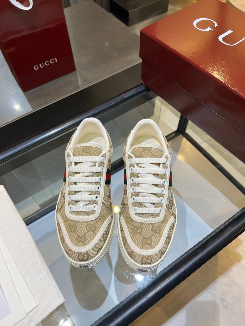 GG / Low-Top Sneaker / Beige - image