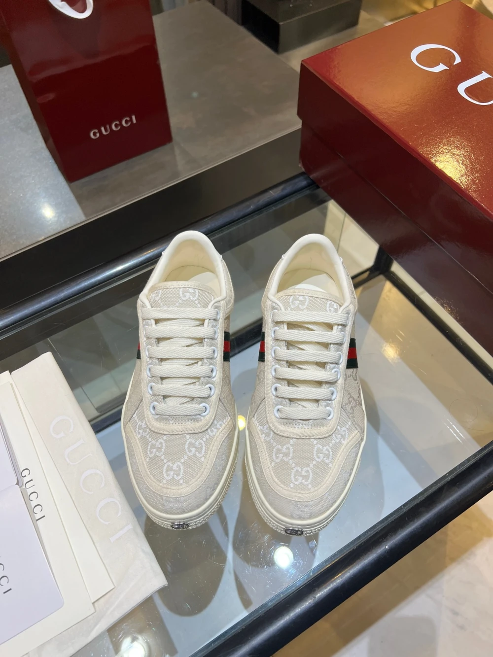 GG / Low-Top Sneaker / White Silver - image