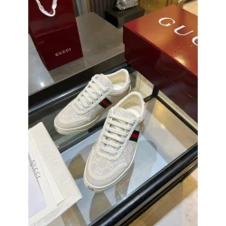GG / Low-Top Sneaker / White Silver
