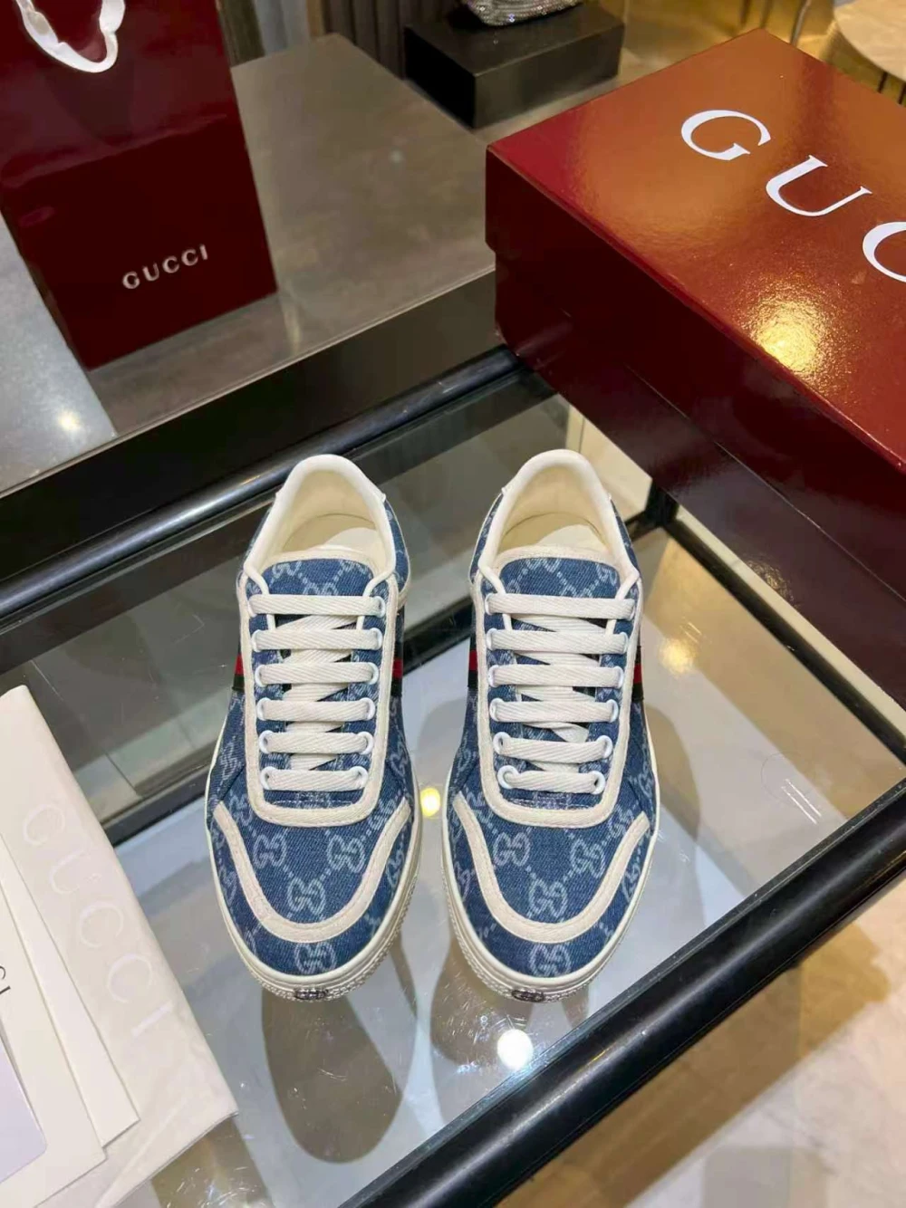 GG / Low-Top Sneaker / Blue - image