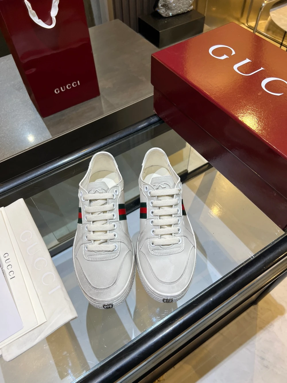 GG / Low-Top Sneaker / White - image