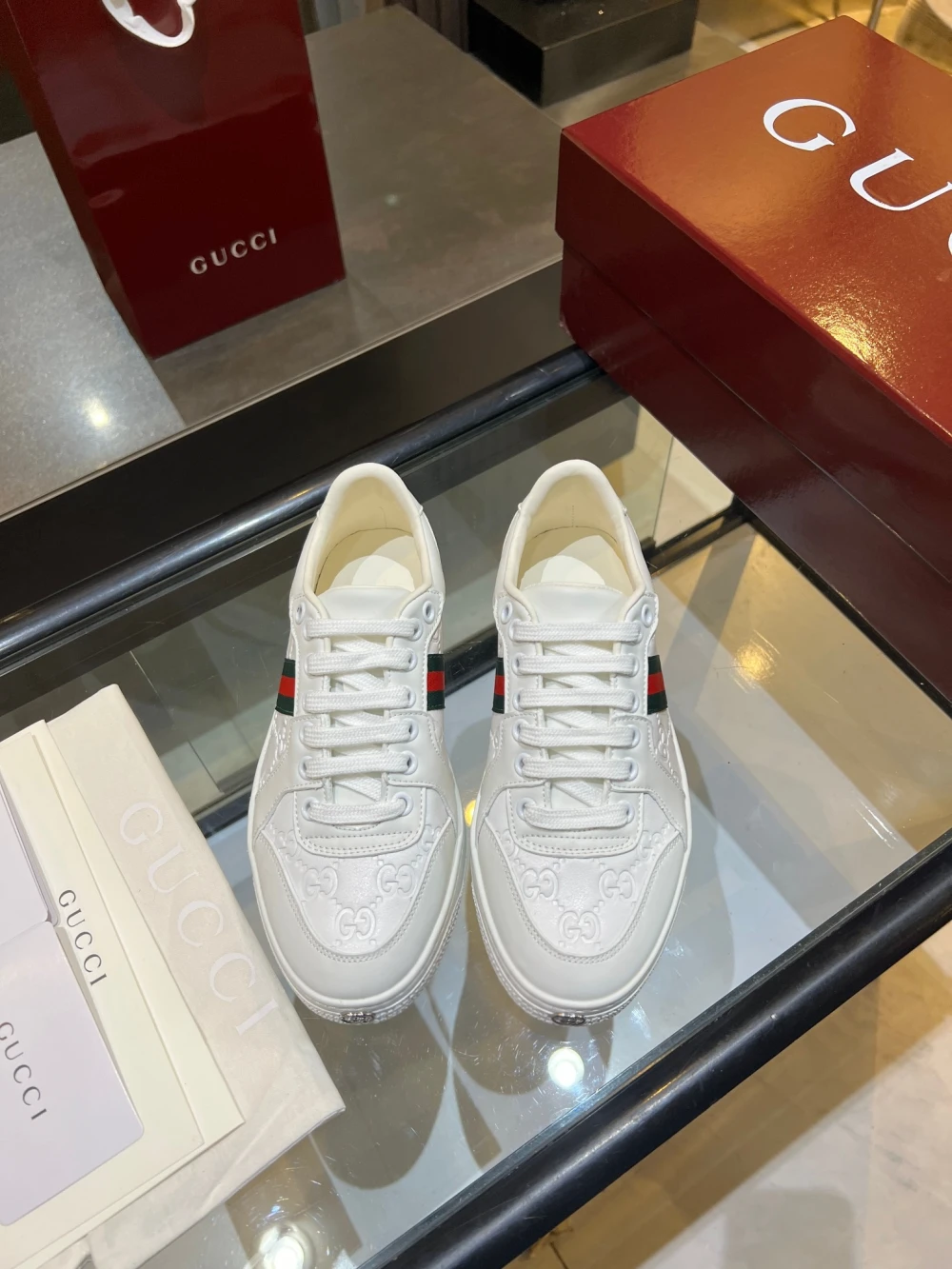 GG / Low-Top Sneaker / White - image