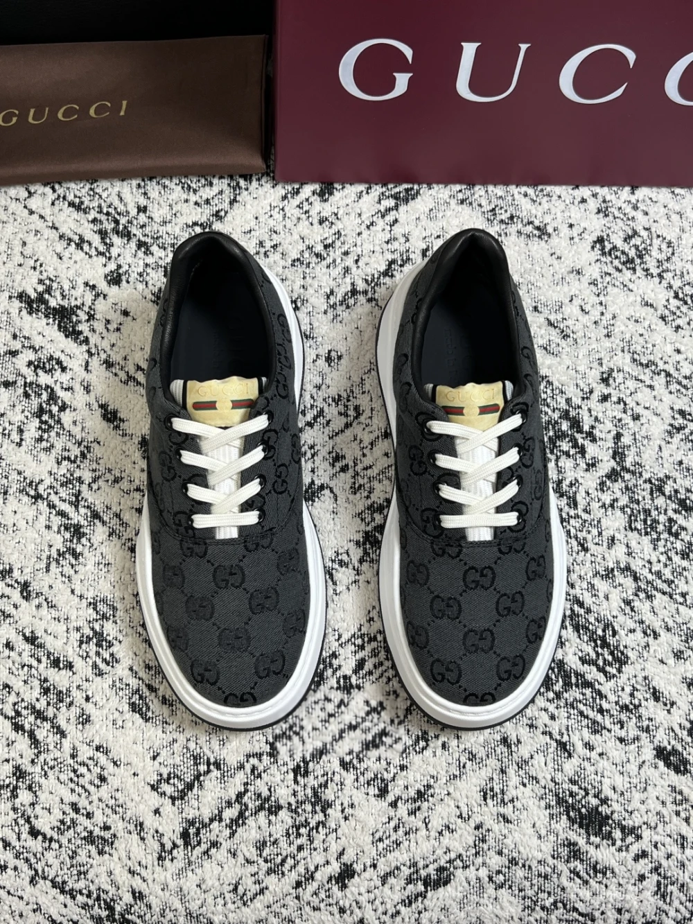 GG / Low-Top Sneaker / Black Grey - image