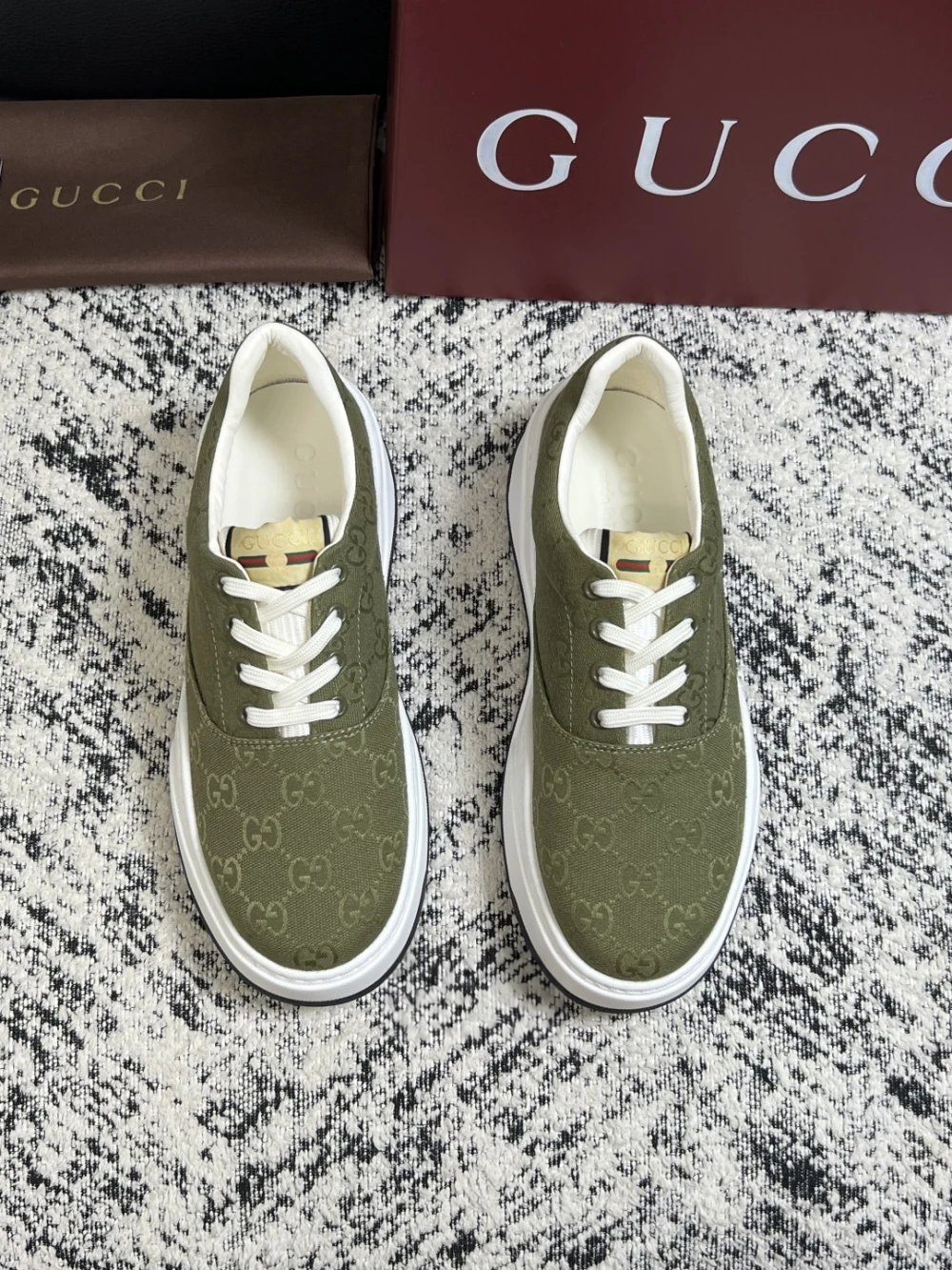 GG / Low-Top Sneaker / Olive - image