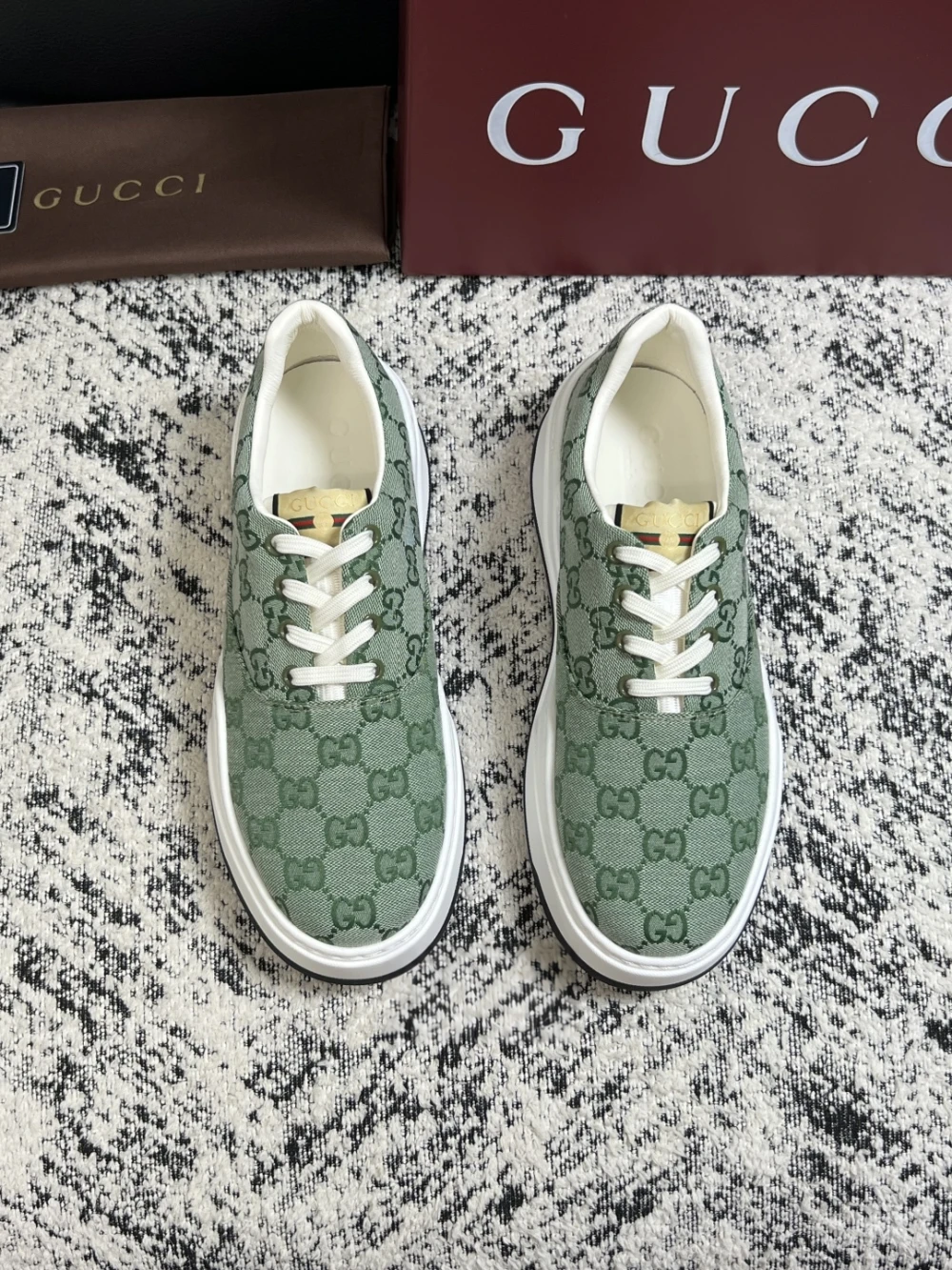 GG / Low-Top Sneaker / Green - image