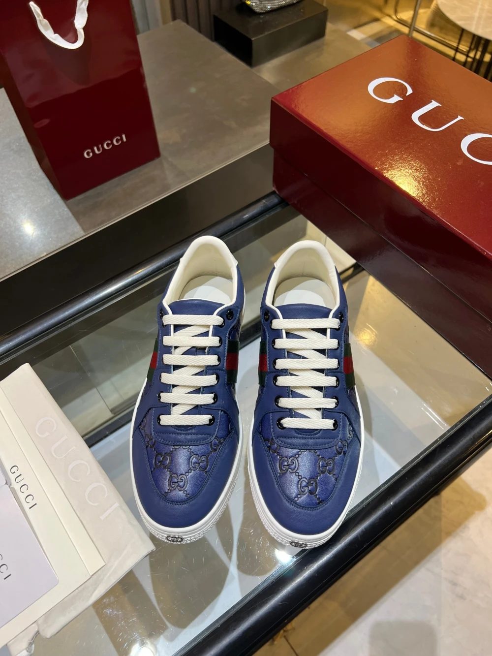 GG / Low-Top Sneaker / Blue - image