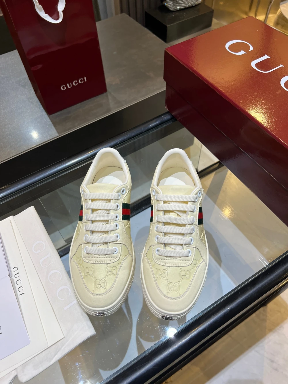 GG / Low-Top Sneaker / Cream - image