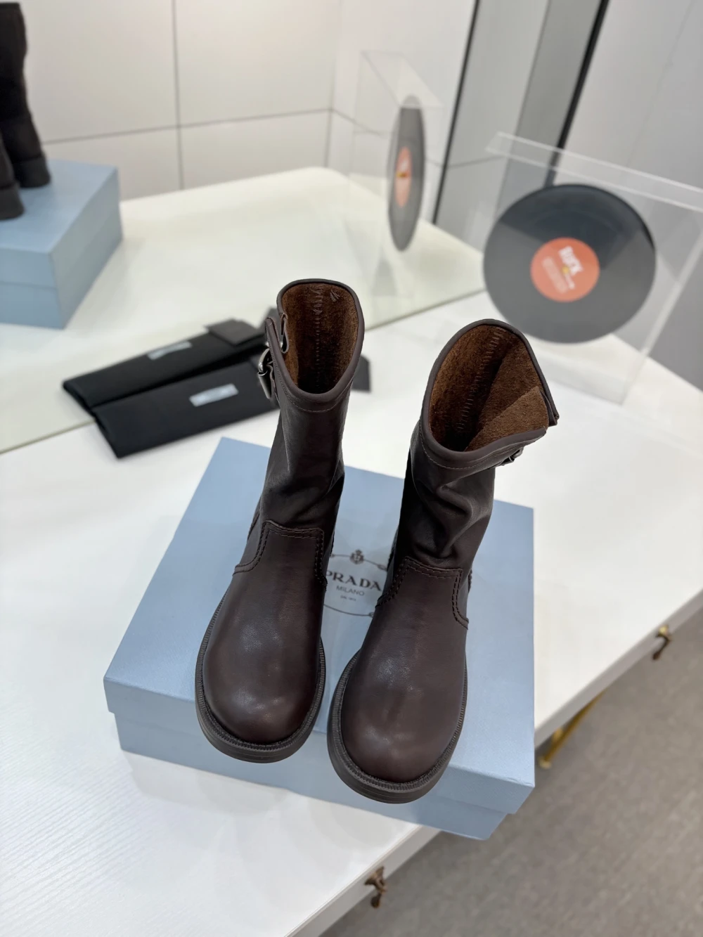 Prd / Ankle Boots / Dark Brown - image