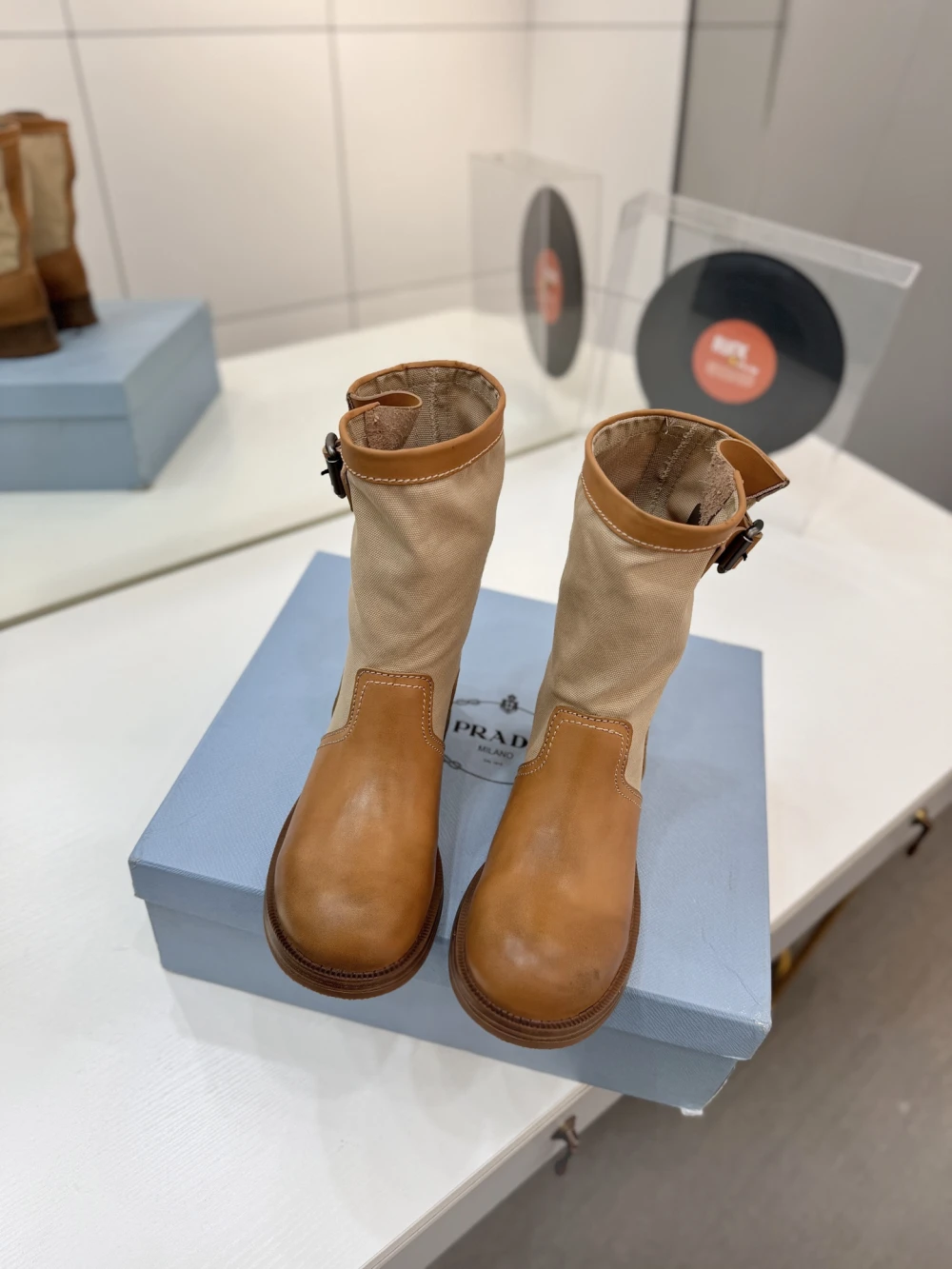 Prd / Ankle Boots / Tan Brown - image
