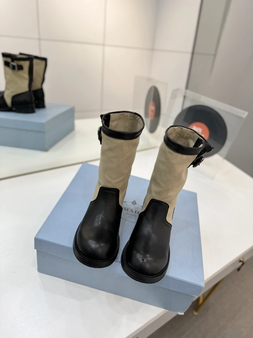 Prd / Ankle Boots / Black Beige - image